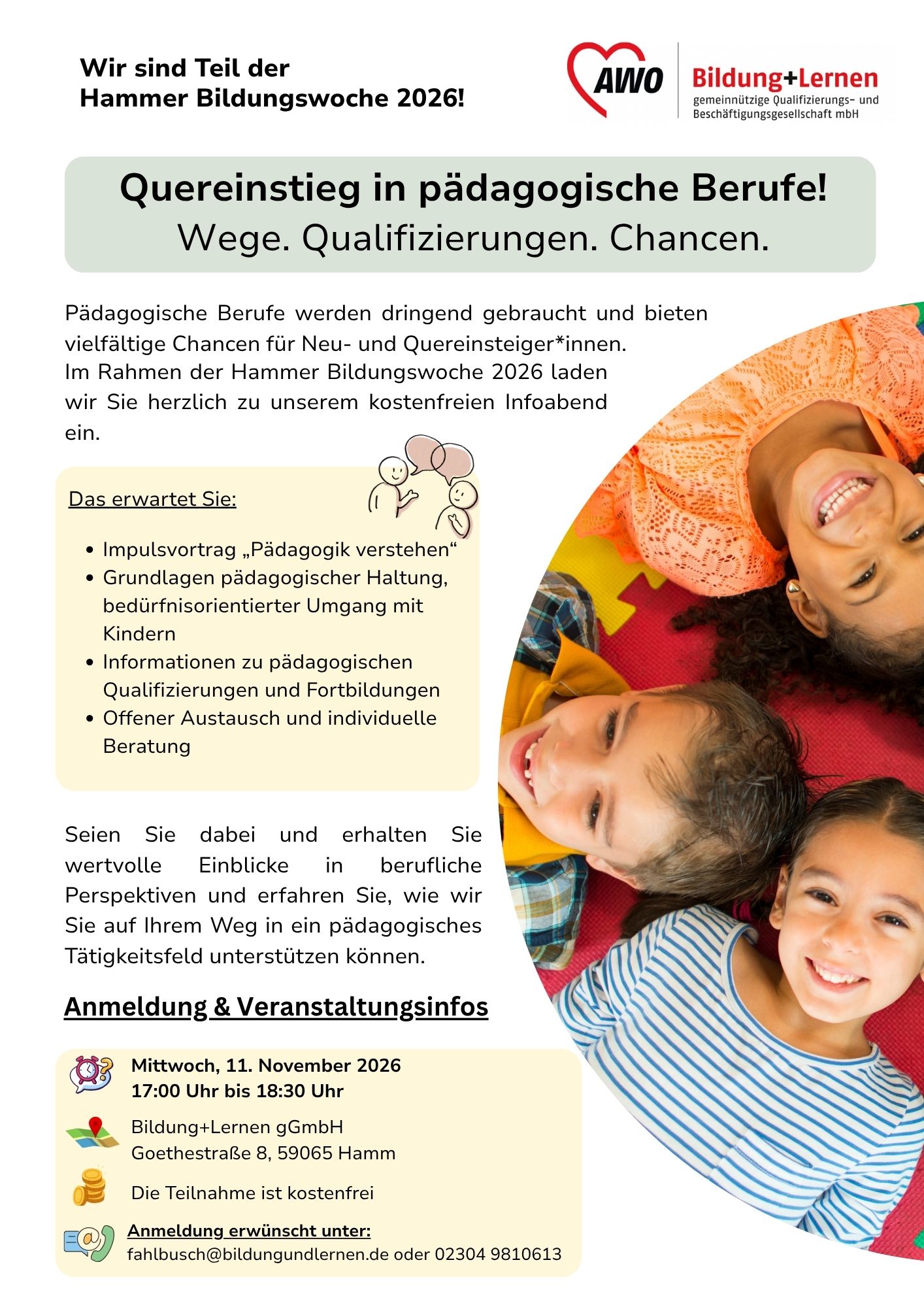 Flyer Infoveranstaltung